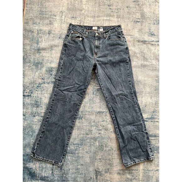 Calvin Klein Medium Blue Boot Cut Jeans Size 12 - Picture 1 of 8